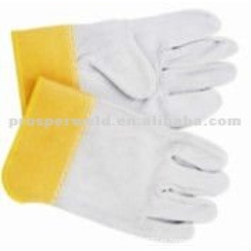 Soldadura de guantes de argón